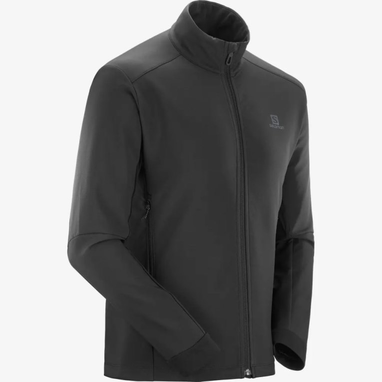 Chaquetas Shell Salomon Agile Hombre Negros | MX VXEL395